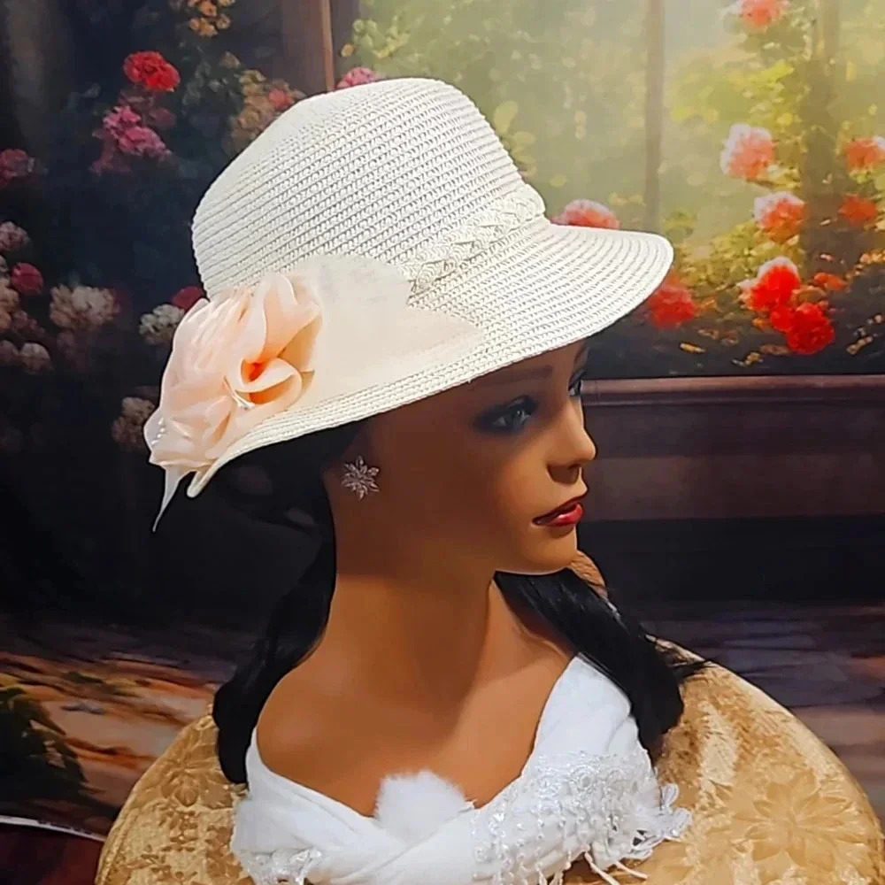 Straw hat pretty enough to wear to Church